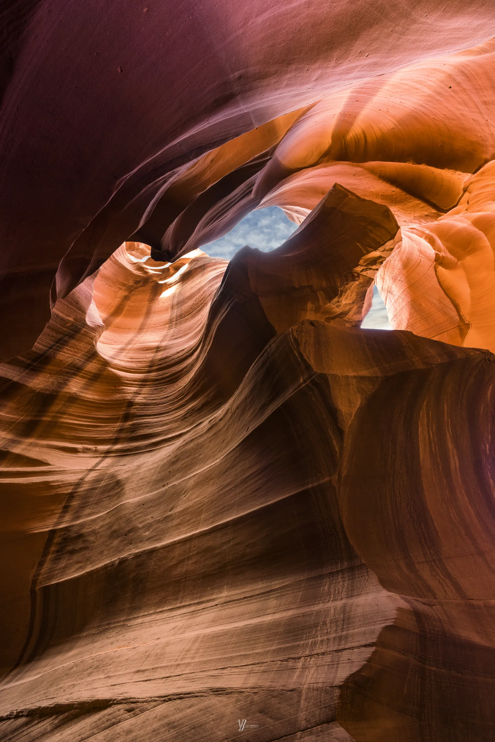 Antelope Canyon — Antelope Canyon, Arizona, photograph by Yaniv Bekerman