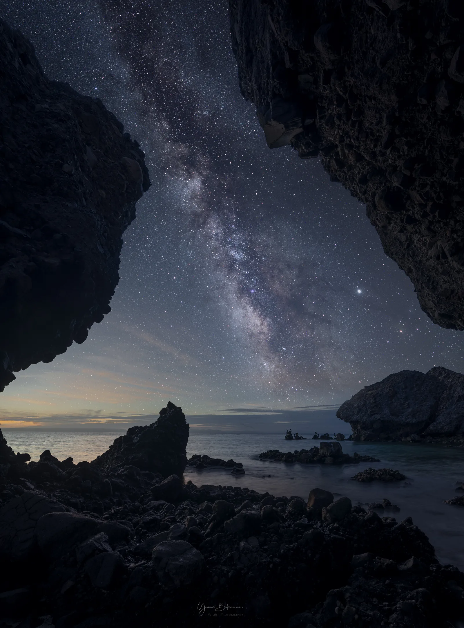 Balandra Sea Cave — Balandra, Baja California Sur, photograph by Yaniv Bekerman