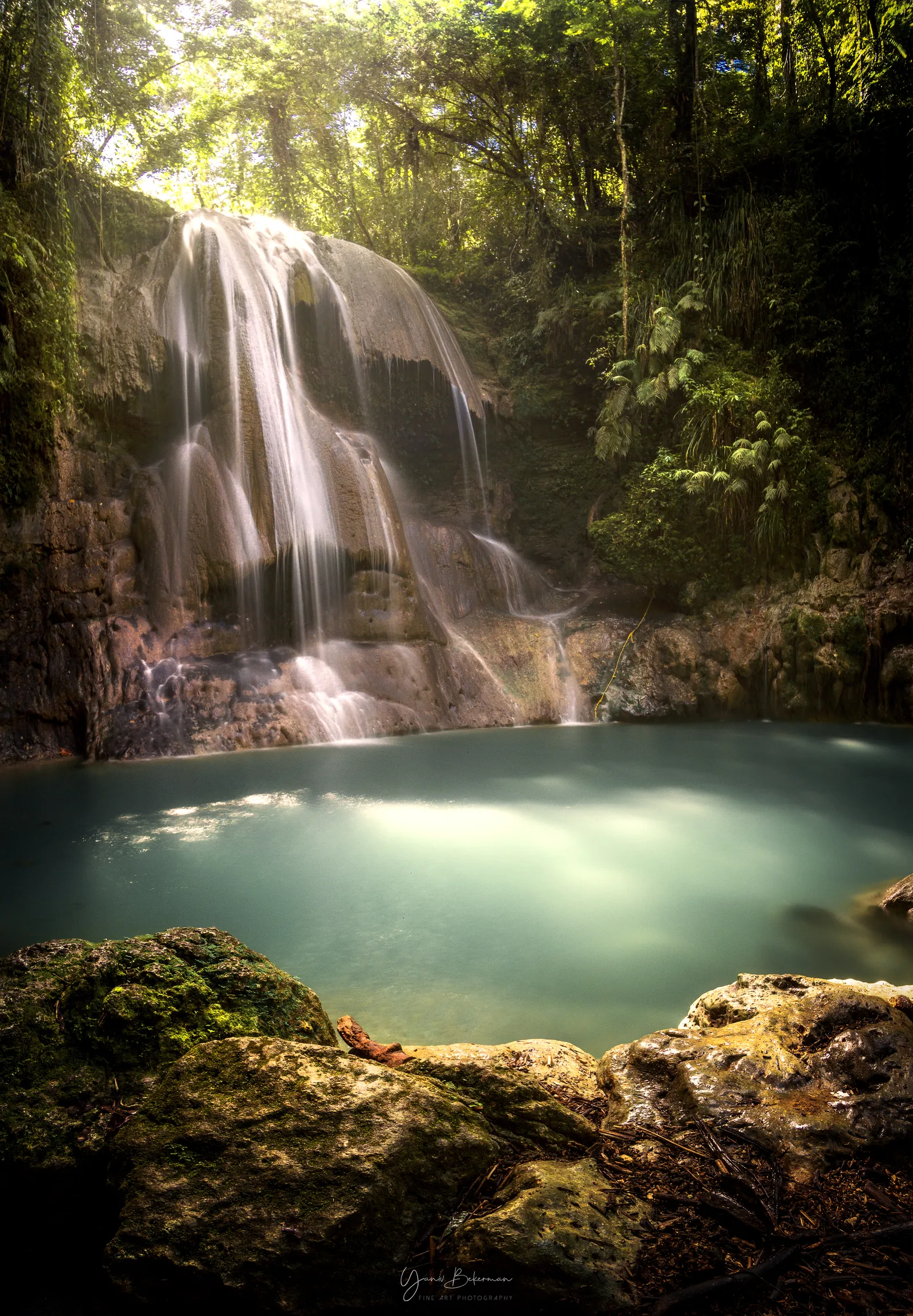 Gozalandia Falls — San Sebastián, Puerto Rico, photograph by Yaniv Bekerman
