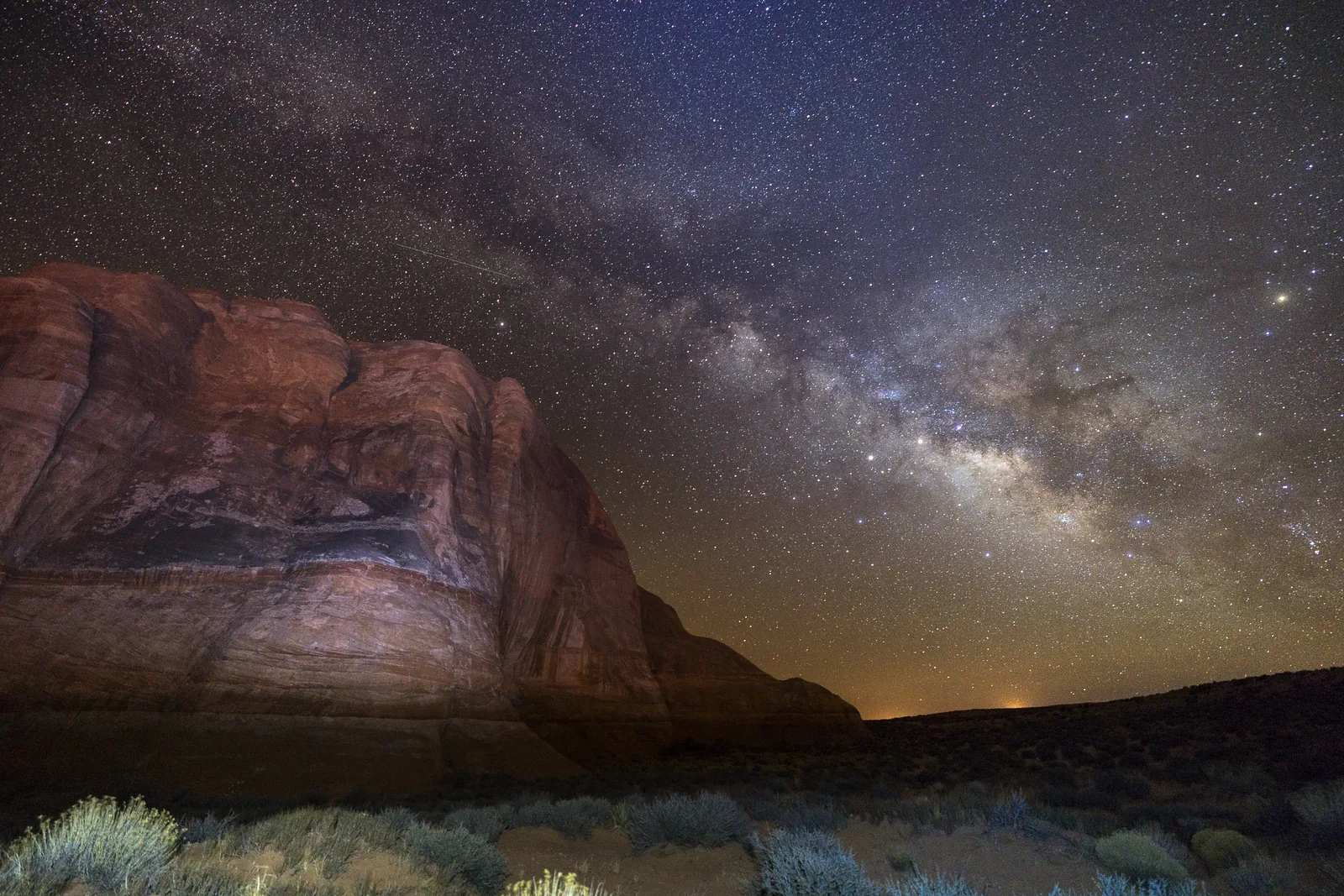 Page Milky Way — Page, Arizona, photograph by Yaniv Bekerman