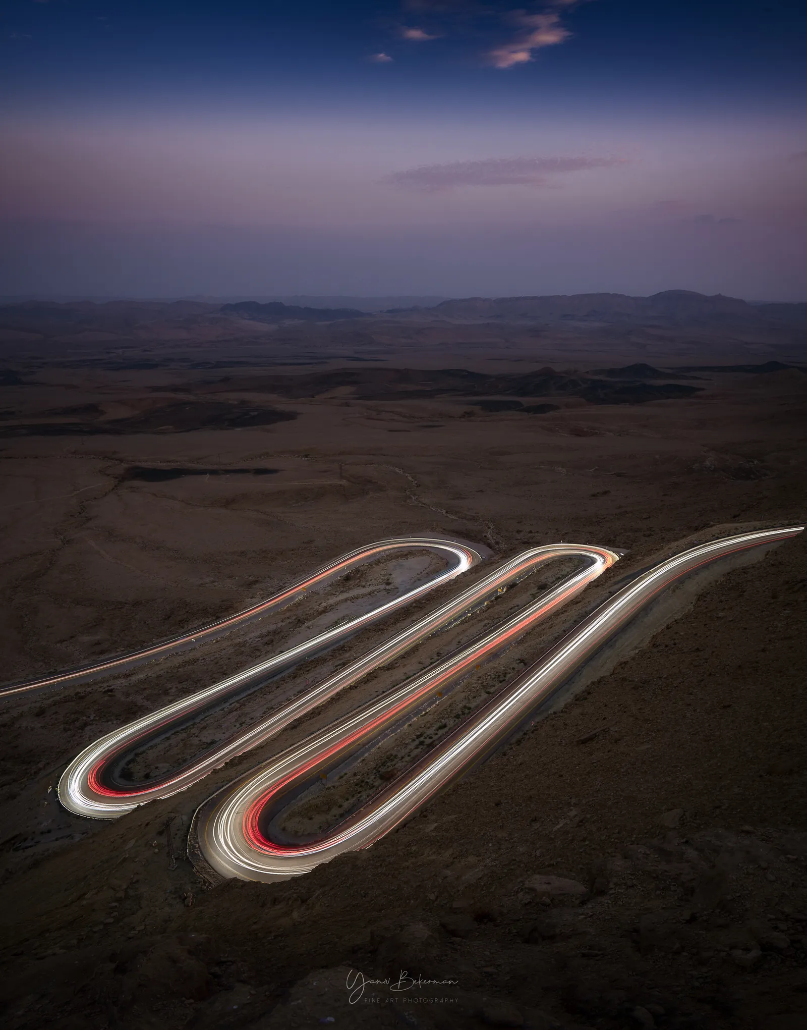 Ramon Crater, Mitzpe Ramon, Israel, photograph by Yaniv Bekerman