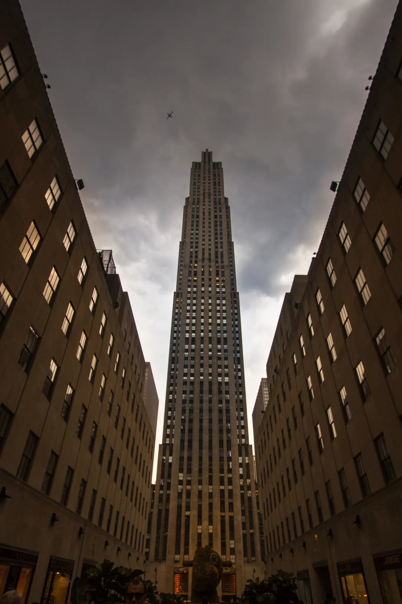 Rockefeller Center, New York, New York, photograph by Yaniv Bekerman