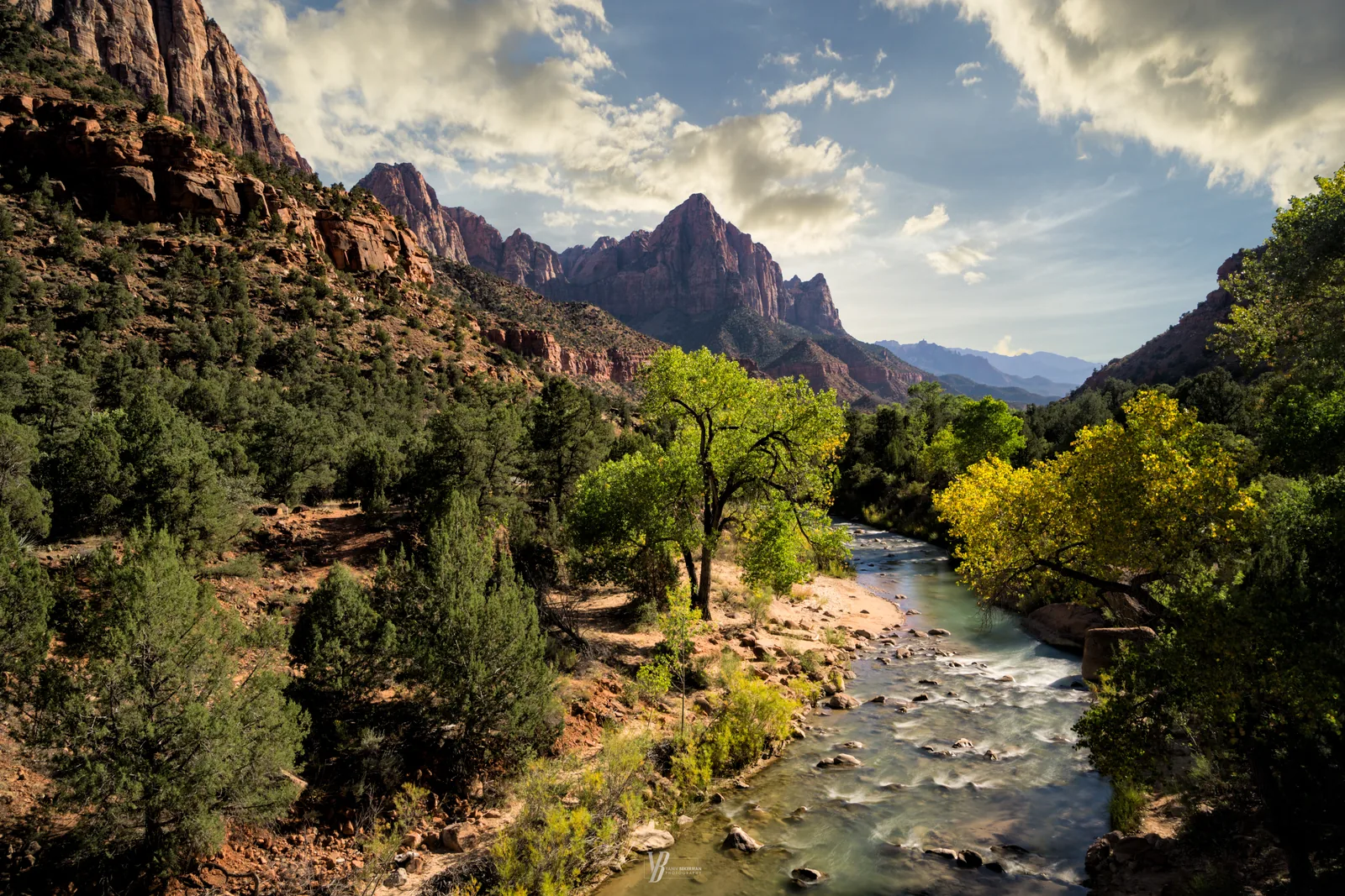 The Watchmen — Zion National Park, Utah, photograph by Yaniv Bekerman